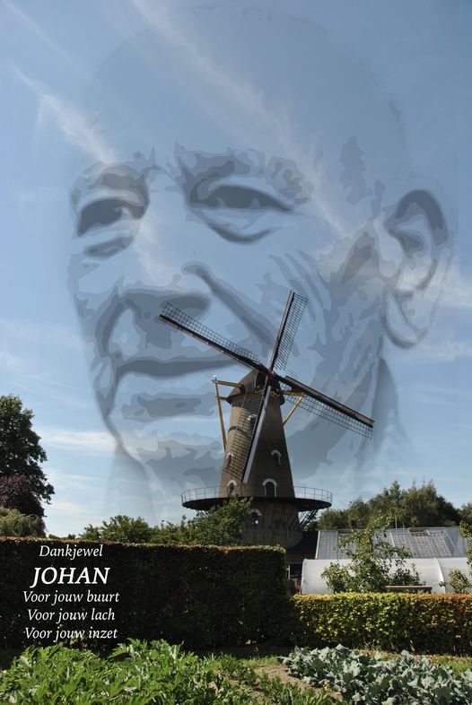 De Kerkhovense Molen in Oisterwijk staat in rouwstand