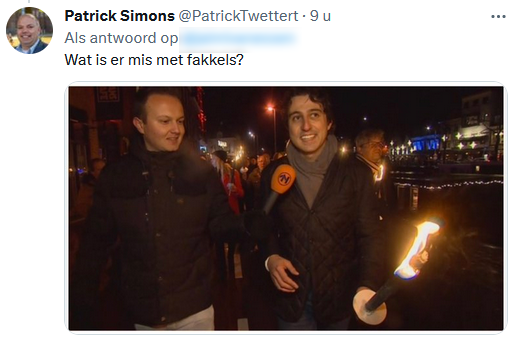 Protesteren tegen politici met fakkels is volgens VVD raadslid niks mis mee