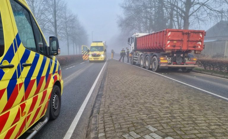 Meisje op fiets in Moergestel aangereden door vrachtwagen