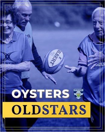 Oldstars Walking Rugby voor ouderen bij Oysters Oisterwijk