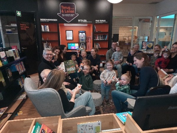 Voorleesdagen met ontbijt in Bibliotheken gemeente Oisterwijk